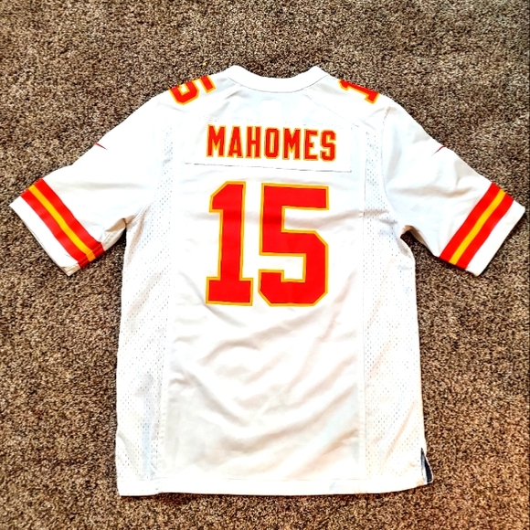 Nike Patrick Mahomes Jersey MEDIUM Men's Kansas City Chiefs White NFL On Field - Picture 1 of 12